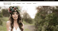 Desktop Screenshot of bellamarboutique.com